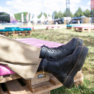 Dr. Martens Jadon III 8 Eye Boot Black מגפי ד"ר מרטינס גיידון שחור