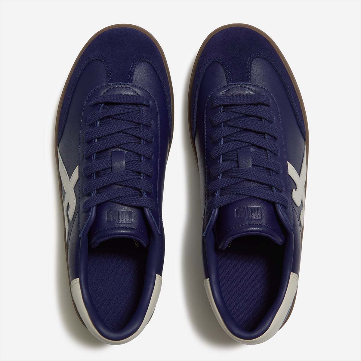 Fit Flop The Dash FF Sneaker T-Toe - Navy White סניקרס פיט פלופ לנשים