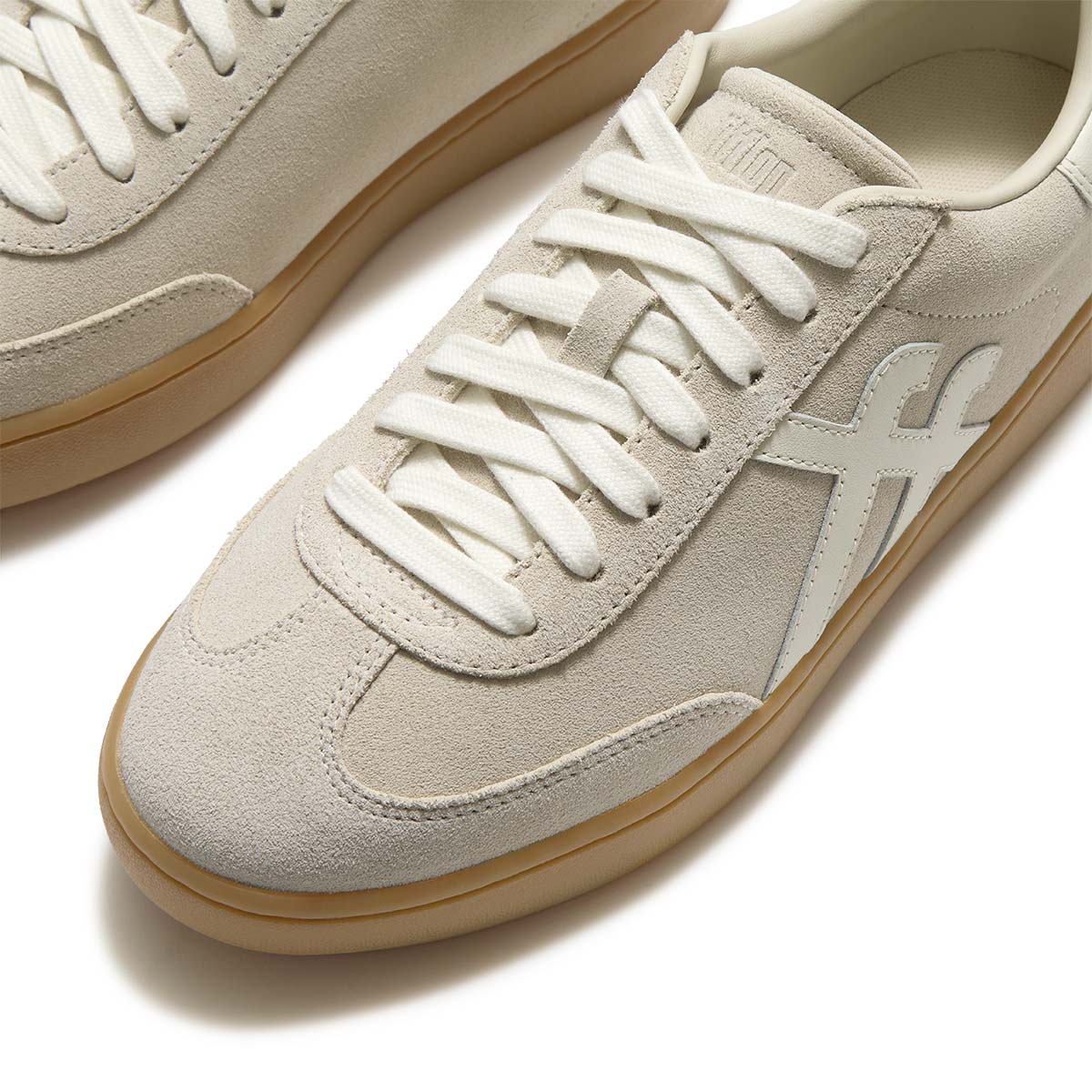 Fit Flop The Dash FF Sneaker T-Toe - Hazy Taupe Egret סניקרס פיט פלופ נשים