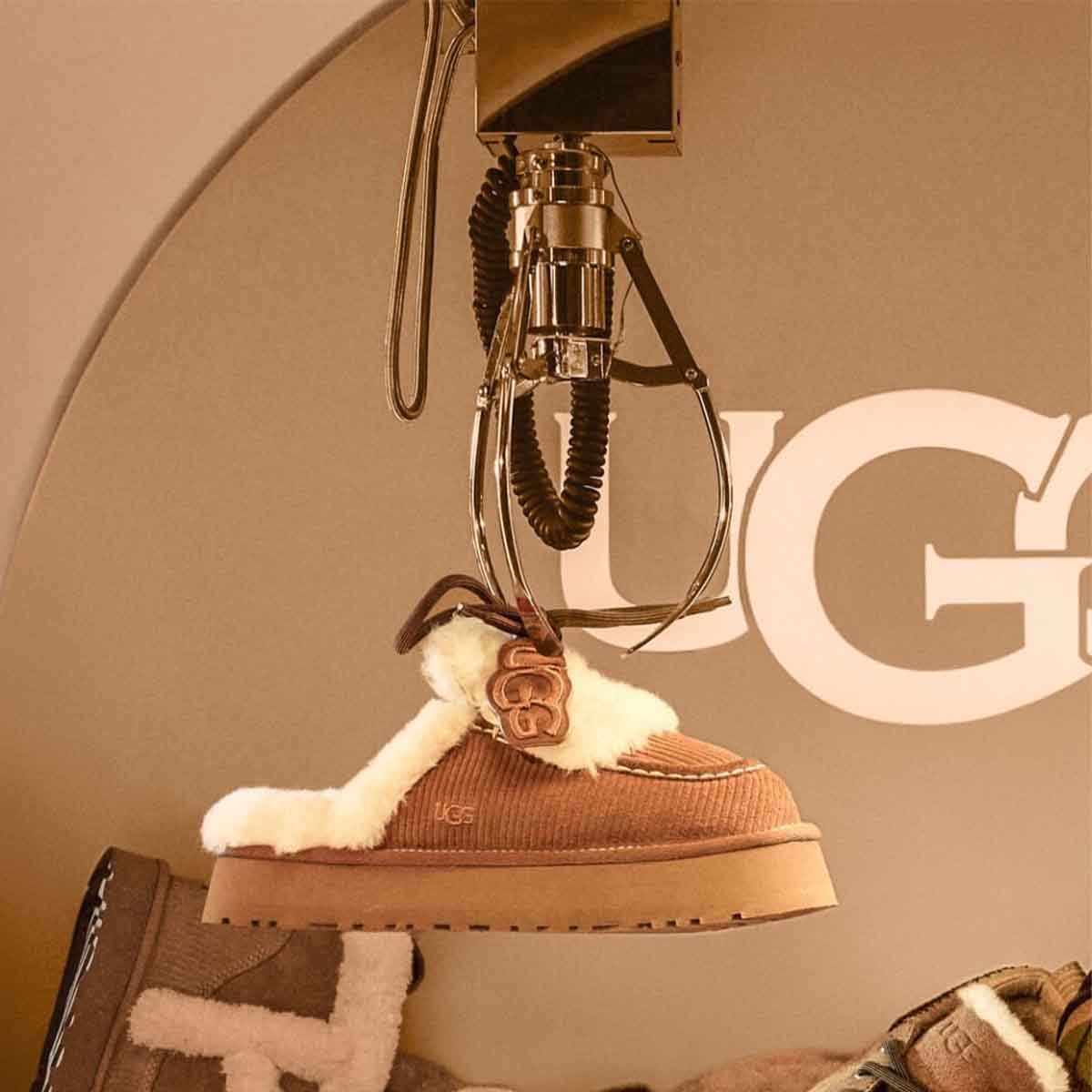 UGG Disquette Heritage Chestnut כפכפי נשים
