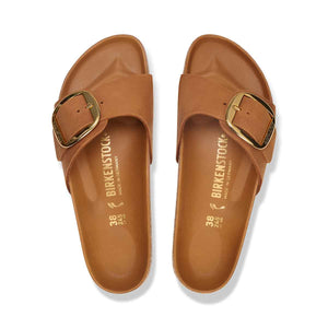 Birkenstock Madrid Big Buckel Leather Cognac כפכפי בירקנשטוק מדריד לנשים