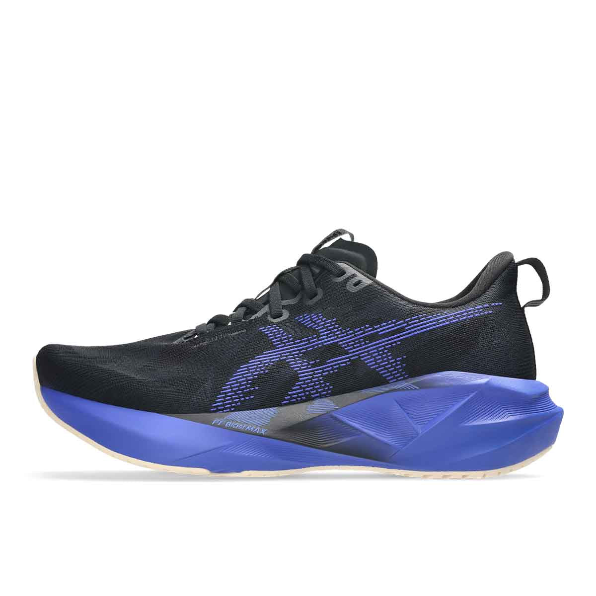 Asics Novablast 5 Men Black Cobalt Burs נעלי ריצה נובה בלאסט 5 לגברים