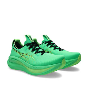 Asics Gel Nimbus 28 Men Vital Green Illuminate Green נעלי ריצה ג`ל נימבוס 28 גבר