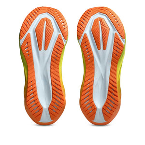 Asics Novablast 5 Sunny Sizzle Men Sky Lemon Spark נעלי ריצה לגברים אסיקס