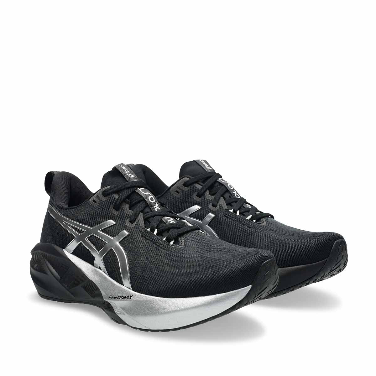 Asics Novablast 5 Platinum Men Platinum Black נעלי ריצה נובה בלאסט 5 פלטינום לגברים