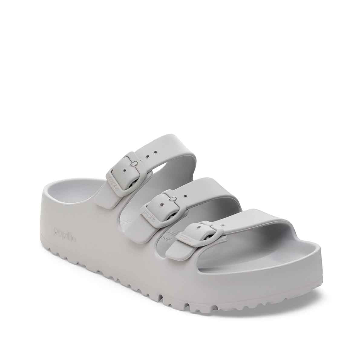 Birkenstock Florida III EVA PAP Flex Platform Stone Coin כפכפי בירקנשטוק פלורידה פלטפורם סטון