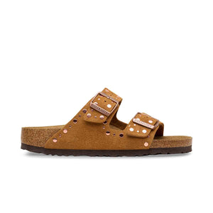 Birkenstock Arizona Rivet Border Mink כפכפי בירקנשטוק אריזונה ריבט לנשים