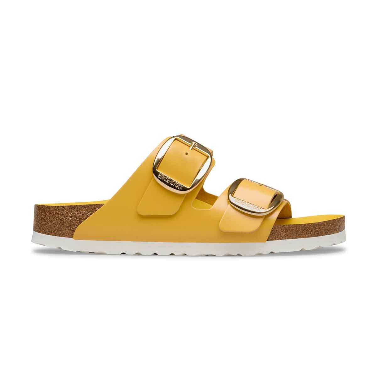 Birkenstock Arizona Big Buckle High Shine Ochre כפכפי בירקנשטוק אריזונה לנשים
