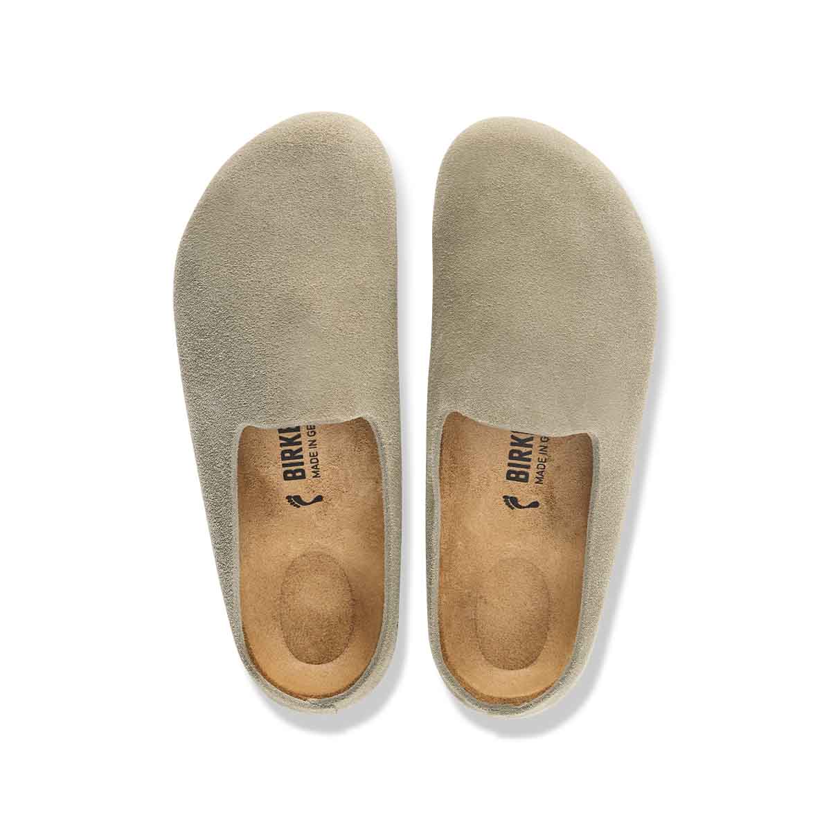 Birkenstock Amsterdam Wrapped Taupe כפכפי בירקנשטוק אמסטרדם טיופ