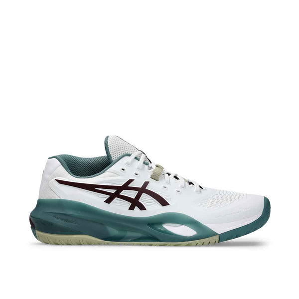 Asics Gel Resolution X Men White Dark Aubergine נעלי טניס ג`ל רזולושיין לגברים - Original's