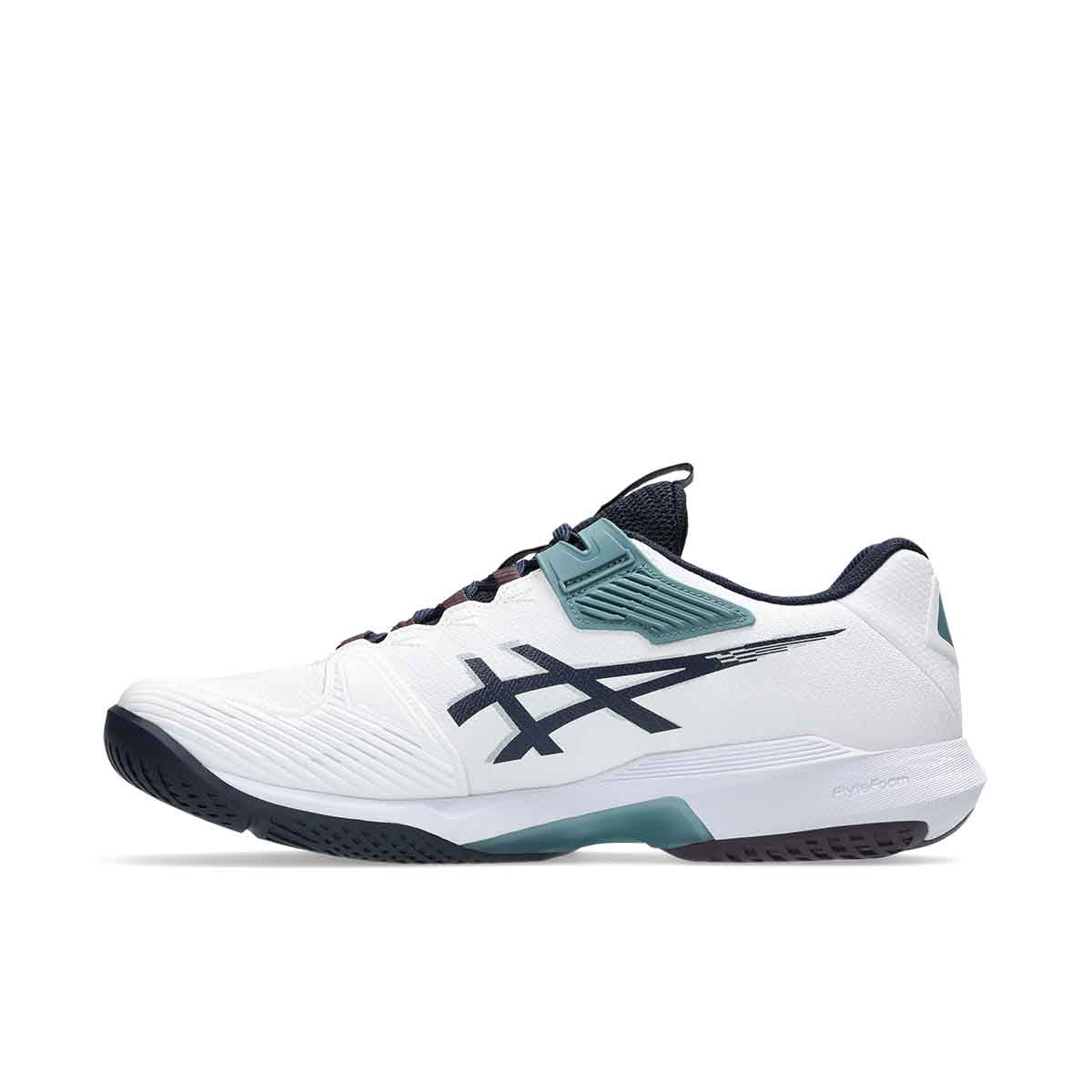 Asics Solution Speed FF 4 Men White Midnight נעלי טניס סולושיין ספיד 4 לגברים