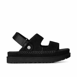 UGG Goldenstar Glide Black סנדלי גולדנסטאר גלייד שחור לנשים