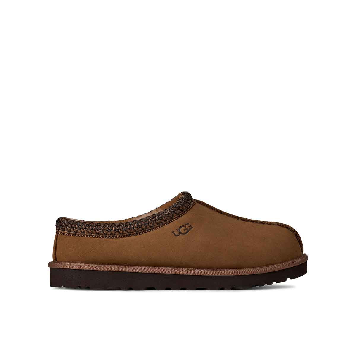 UGG Tasman II Nubuck Dark Chestnut כפכפי טזמן לגברים