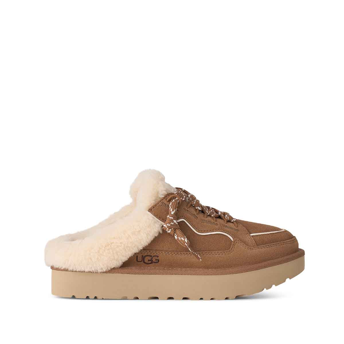 UGG Lowmel Mule Chestnut סניקרס לואמל חום לנשים