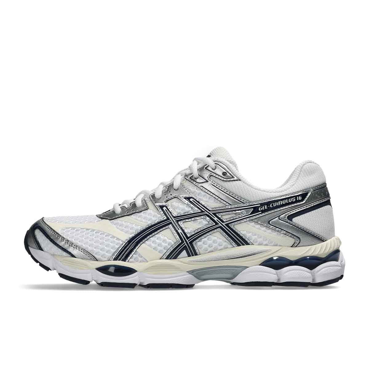 Asics Gel Cumulus 16 Unisex White Midnight סניקרס ג'ל קומולוס 16 יוניסקס