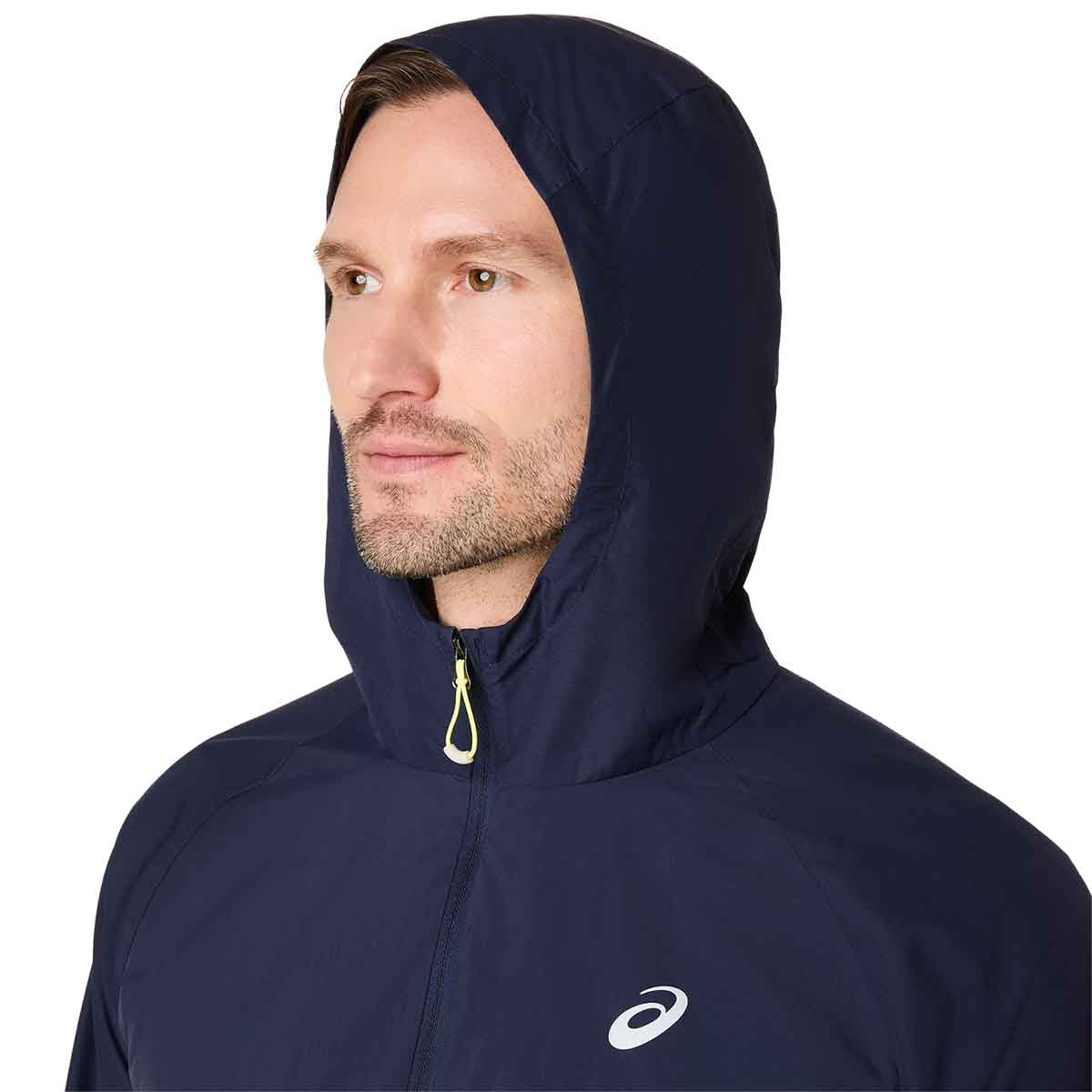 Asics Road Packable Jacket Men Midnight ג'קט ריצה מתקפל לגברים