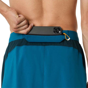 Asics Road 5In Short Men Tranquil Teal Dark Teal Yamabuki מכנסי ריצה לגברים