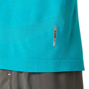 Asics Road Seamless LS Top Men Energy Aqua חולצת ריצה ארוכה לגברים