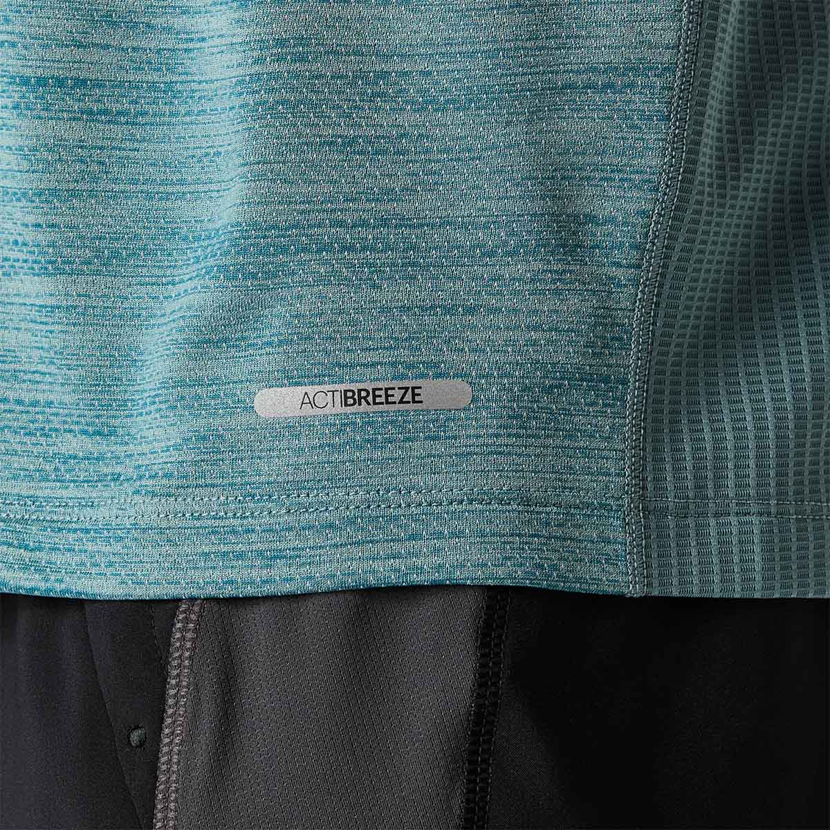 Asics Road SS Top Men Foggy Teal חולצת ריצה לגברים
