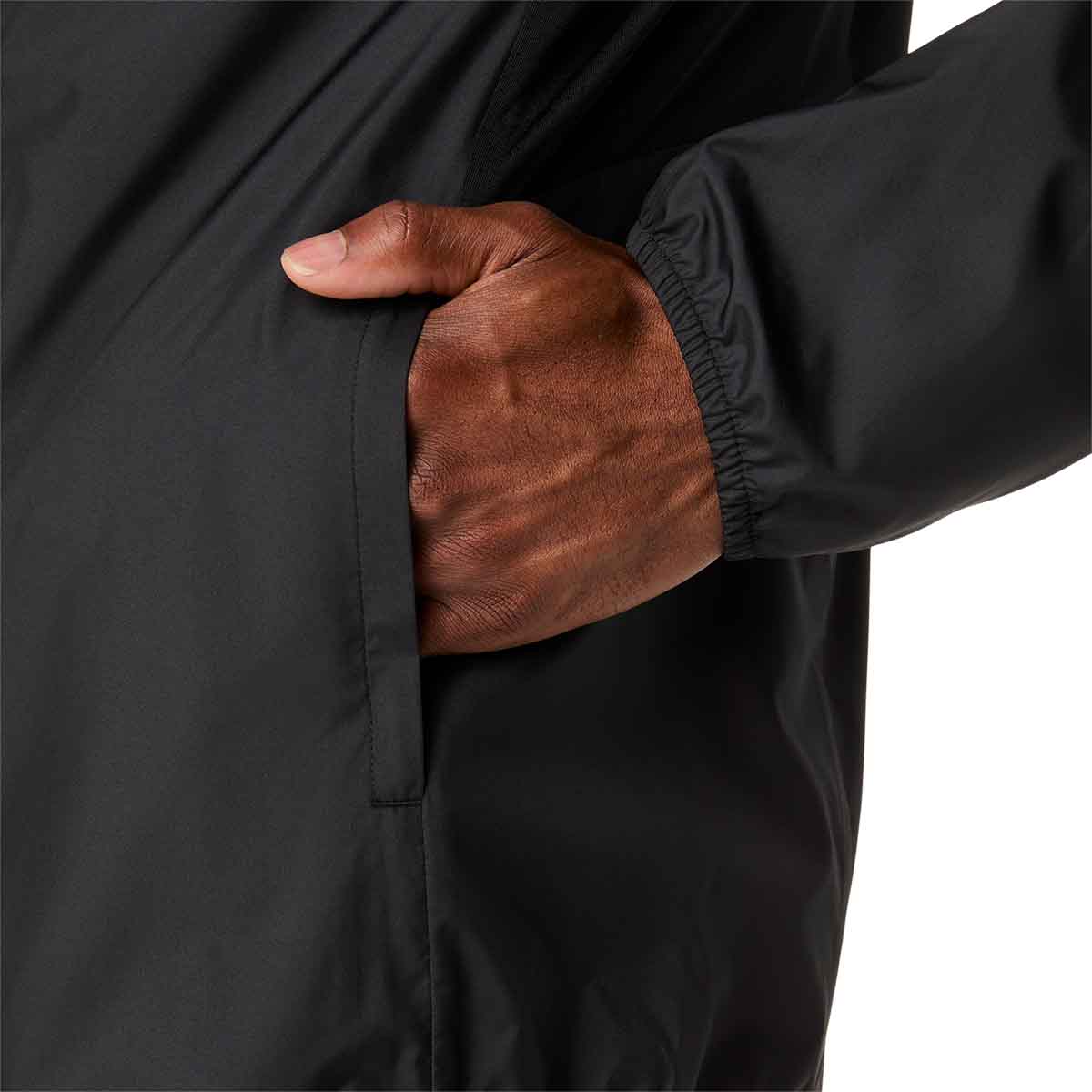 Asics Icon Jacket Men Performance Black Cream ג'קט ריצה אסיקס לגברים
