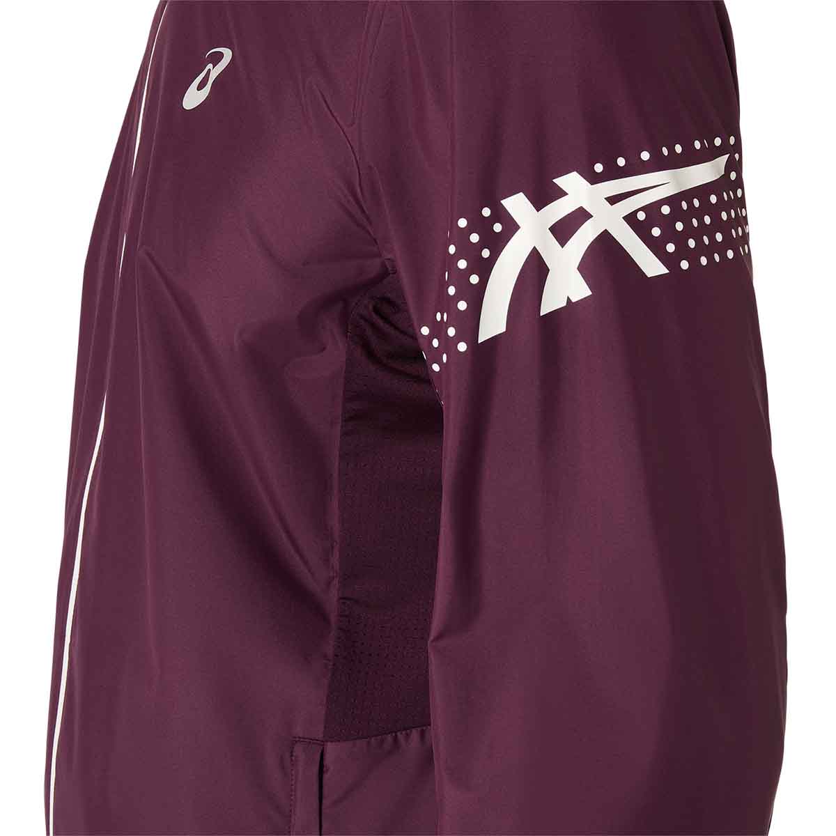 Asics Icon Jacket Men Dark Aubergine ג'קט אסיקס לגברים