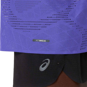 Asics Metarun Singlet Men Cobalt Burst גופיית ריצה לגברים