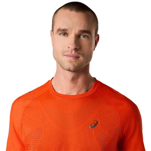 Asics Metarun SS Top Men Cherry Tomato חולצת ריצה לגברים