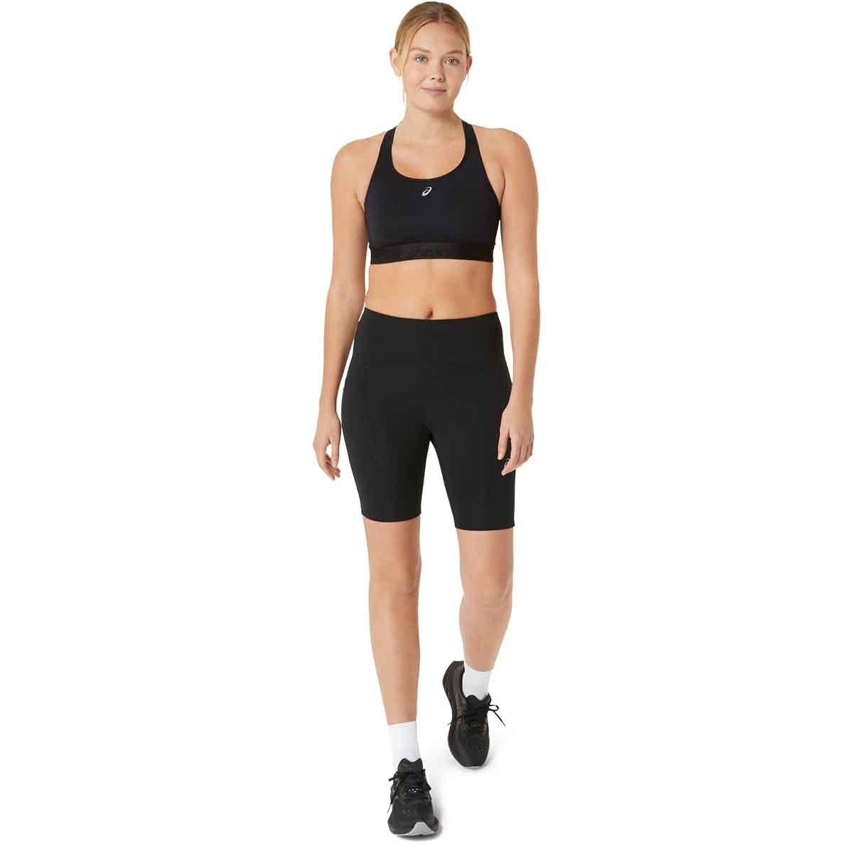 Asics Road Compression Bra Women Performance Black חזיית ריצה לנשים