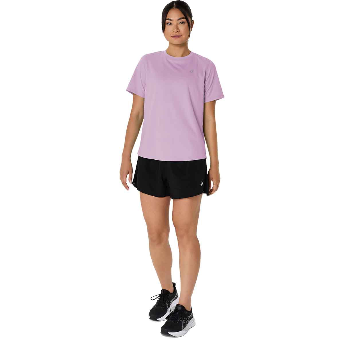Asics Core SS Top Women Hazy Lilac חולצת ריצה לנשים