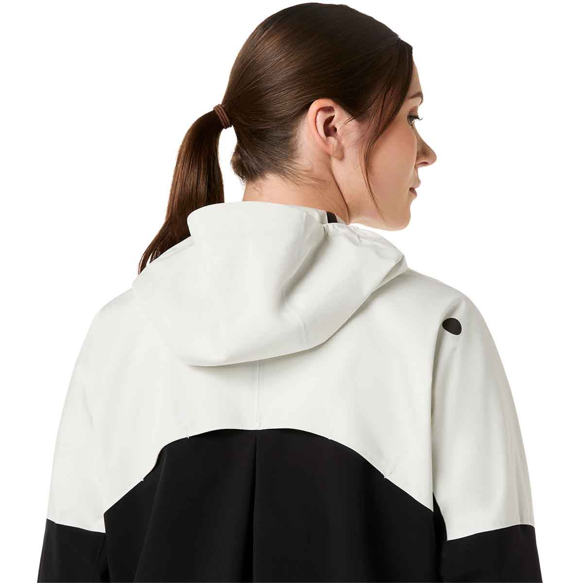 Asics Metarun Legend Jacket Women Black Cream ג'קט ריצה לנשים