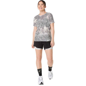 Asics Limited Series Metarun SS Top Women Cream חולצת ריצה לנשים