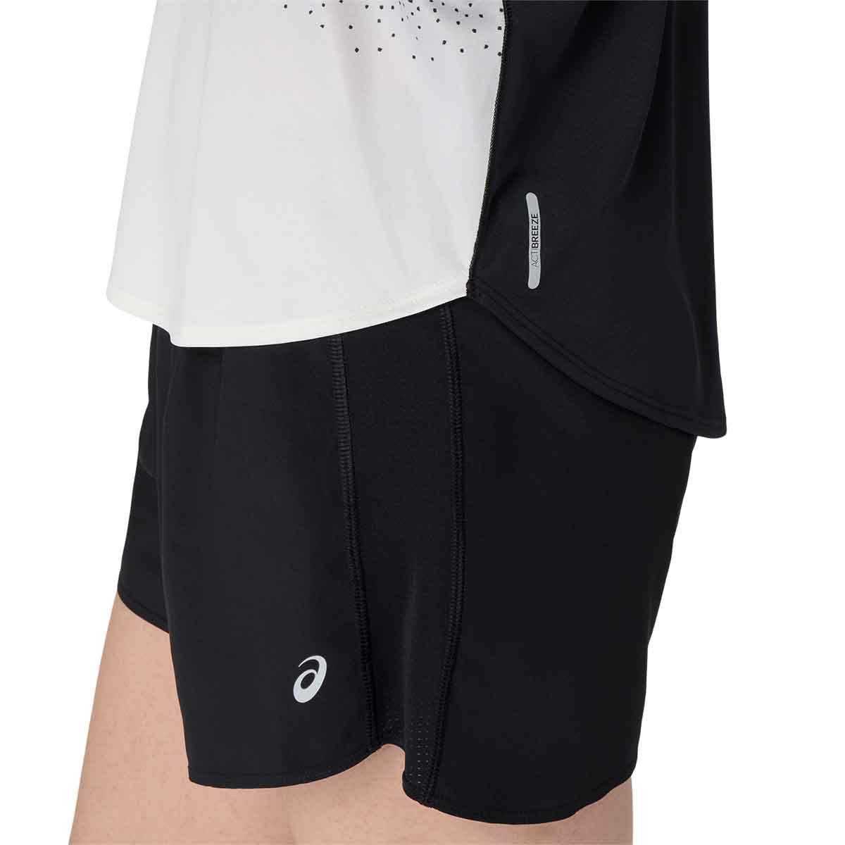 Asics 2012D429-001 Road Fade Tank Women Black Cream גופיית ריצה לנשים