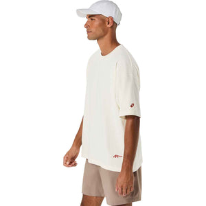 Asics Heritage Heavy Cotton Citee Unisex Cream Chicago חולצת אסיקס יוניסקס