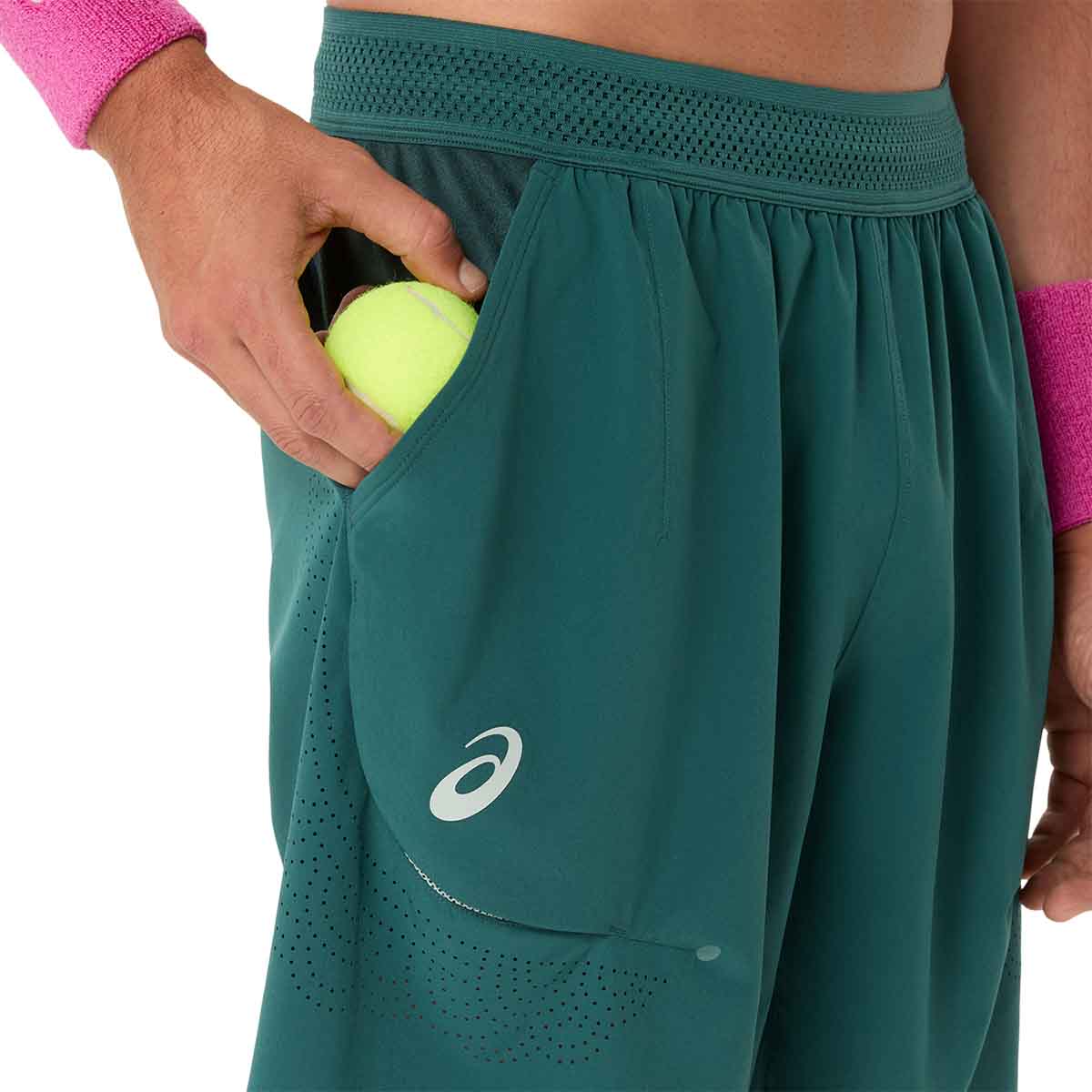 Asics Match Laser Cut 7In Short Men Dark Neptune מכנסי טניס לגברים