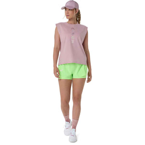 Asics Game Seasonal Graphic Top Women Morganite גופיית טניס לנשים