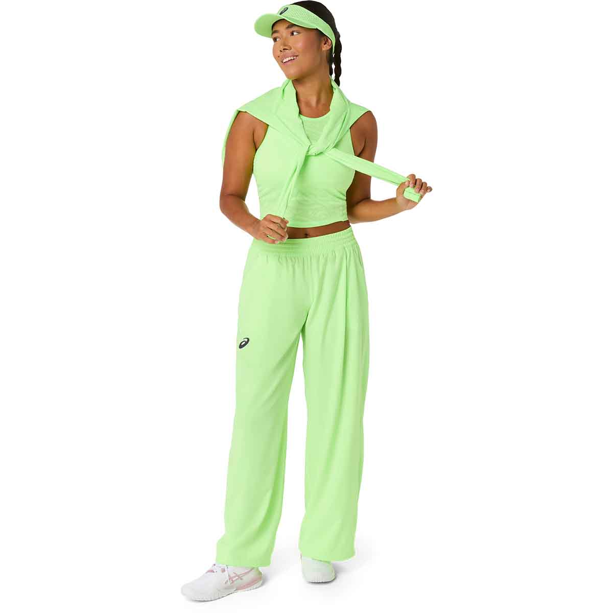 Asics Match Jacket Women Illuminate Green ג'קט טניס לנשים