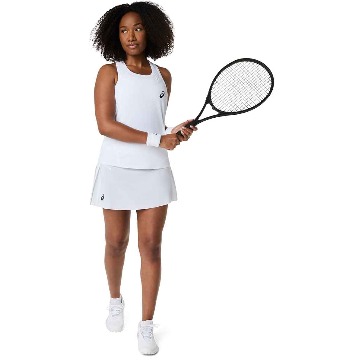 Asics Match Tank Women Brilliant White גופיית טניס לנשים