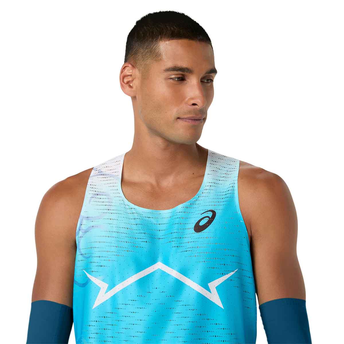 Asics Metaspeed Singlet Men Aquarium גופיית ריצה לגברים