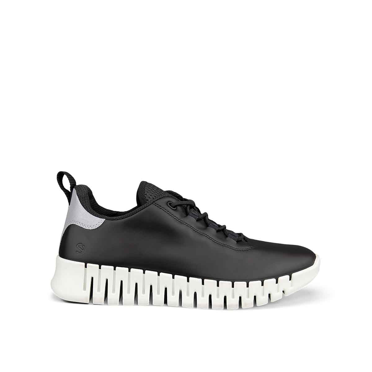 Ecco Gruuv W Black Light Grey סניקרס אקו לנשים