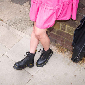 Dr. Martens Sinclair Black Aunt Sally מגפי ד״ר מרטינס סינקלייר