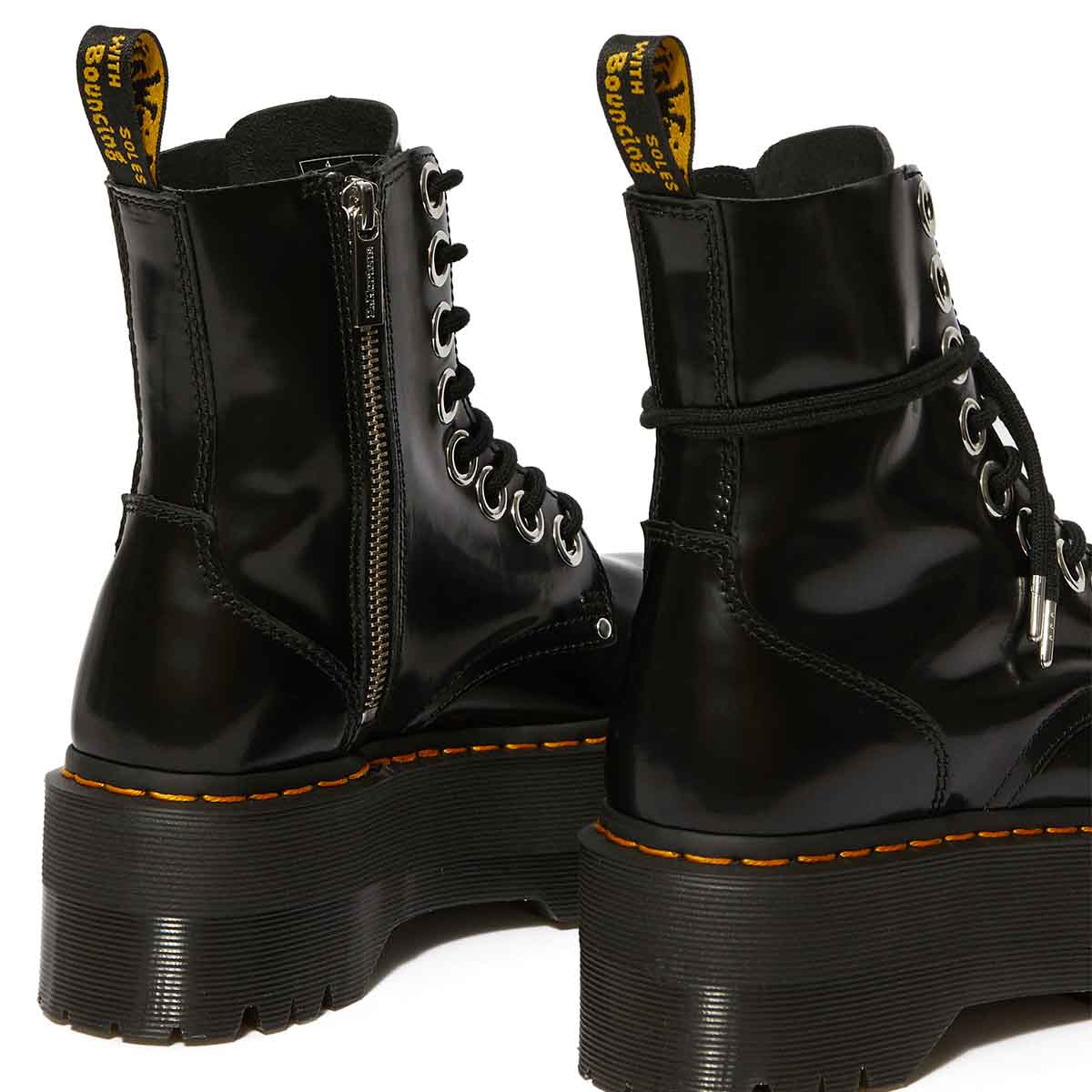 Dr. Martens Jadon Max Boots Platform מגפי ד"ר מרטינס ג'יידון מקס שחור