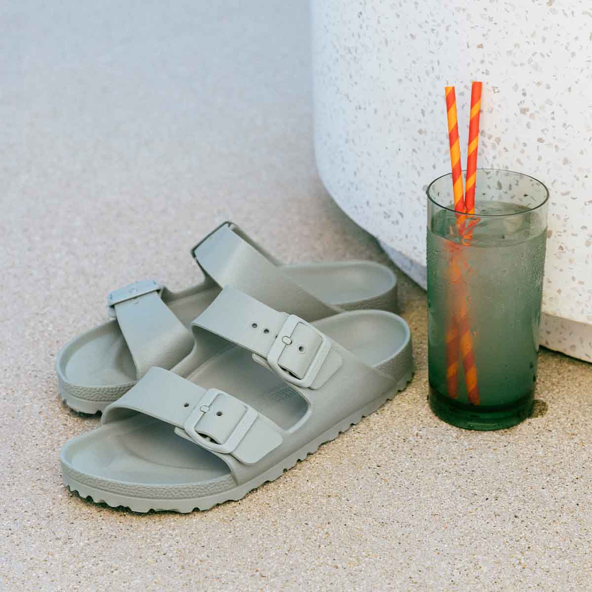 Birkenstock Arizona EVA Pure Sage כפכפי בירקנשטוק אריזונה סייג' לנשים