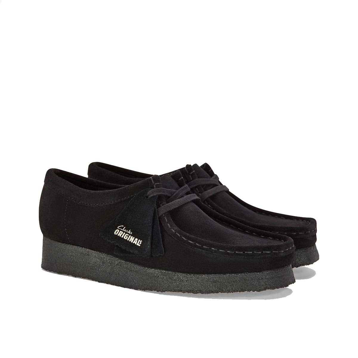 Clarks Wallabee Black נעלי מוקסין וולאבי שחור לנשים