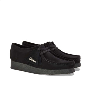 Clarks Wallabee Black נעלי מוקסין וולאבי שחור לנשים