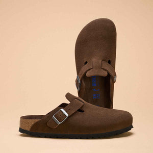 Birkenstock Boston BS Carafe Tonal FB Carafe Tonal FB כפכפי בירקנשטוק בוסטון לנשים