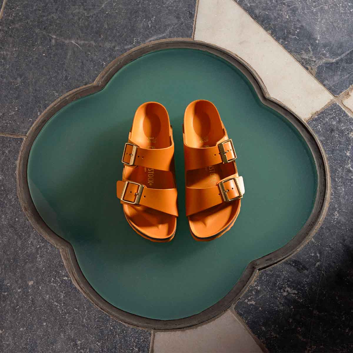 Birkenstock Arizona BS Amalfi Kurkuma כפכפי בירקנשטוק אריזונה לנשים