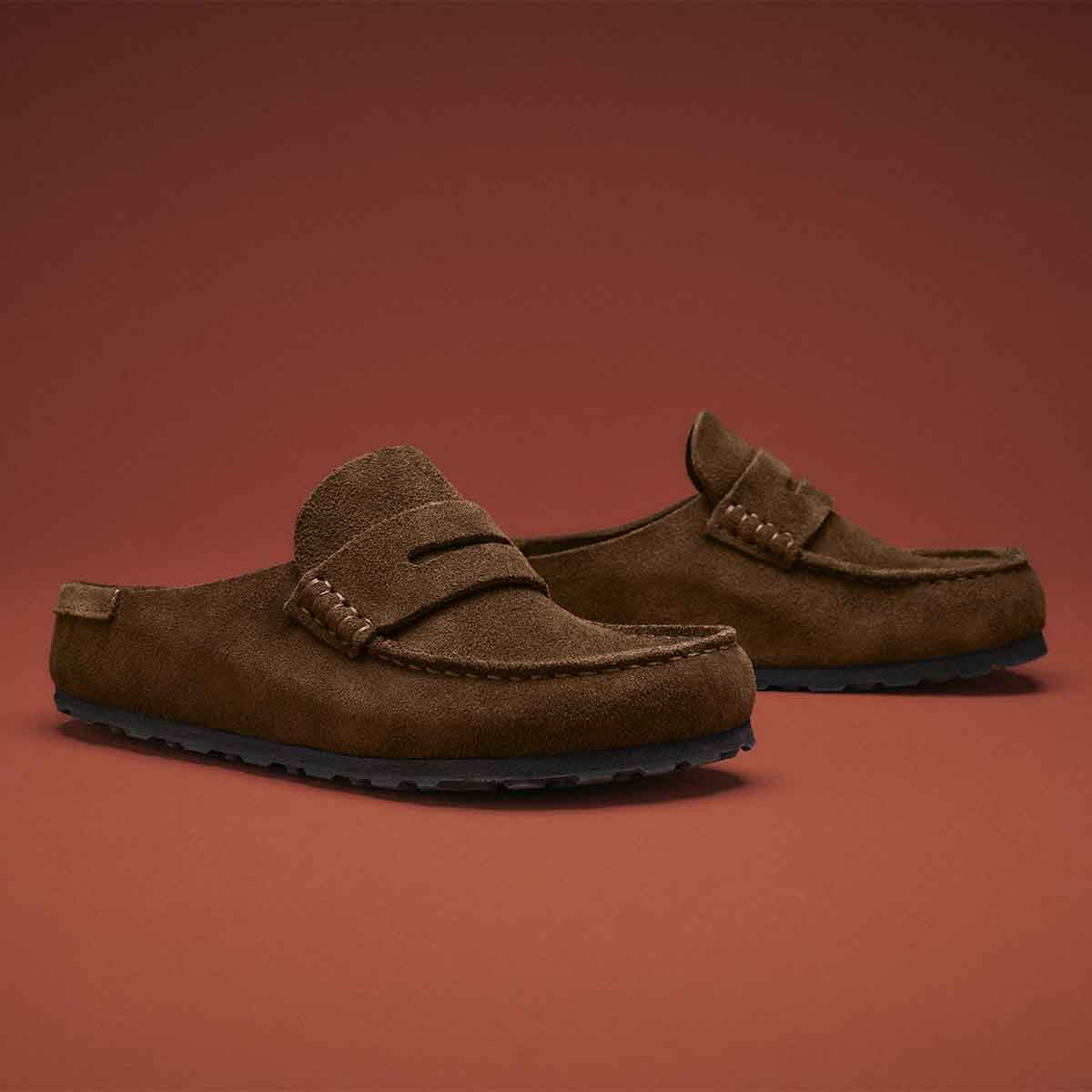 Birkenstock Naples Wrapped Carafe כפכפי בירקנשטוק לנשים נאפלס חום