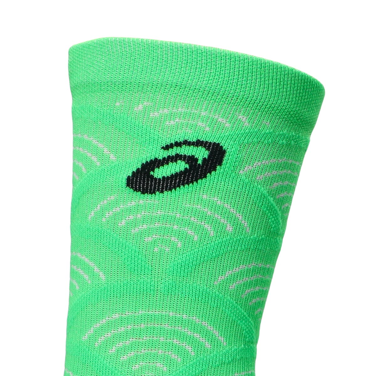 Asics Performance Run Sock Crew Unisex Vital Green גרבי ריצה ארוכות