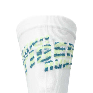 Asics Performance Run Crew Sock Unisex - Energy Aqua Foggy Teal Ill Yellow גרבי ריצה אסיקס