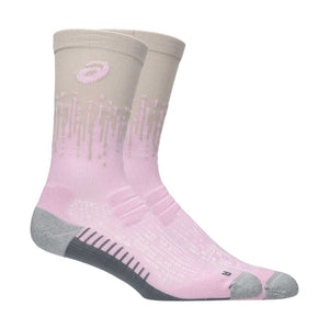 Asics Performance Run Crew Sock Unisex - Hazy Lilac Rose Dust גרבי ריצה אסיקס